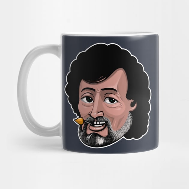 Terence McKenna by PsilocyBram